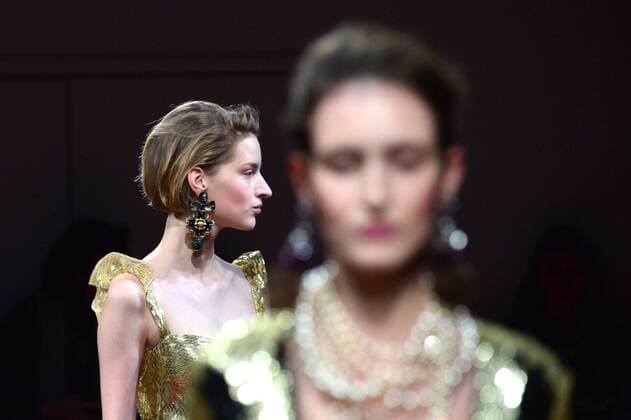 New York Fashion Week - Naeem Khan Modenschau Models walk on the runway at the Naeem Khan fashion show at New York Fashion Week: The Shows at Gallery 2 Skylight Clarkson Sq on February 14, 2017 in New York City.  NYP201702141064 ANDREAxHANKS