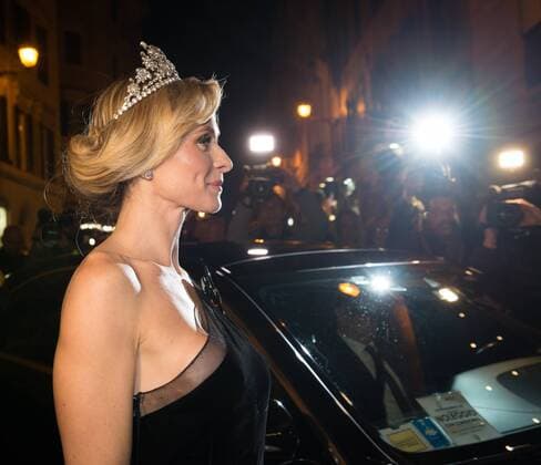 Italy: Premiere of Diana & Lady D Serena Autieri during the premiere of Diana & Lady D  AndreaxBracaglia