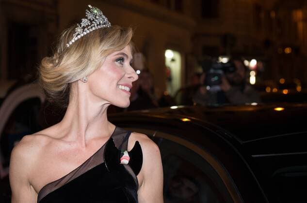 Italy: Premiere of Diana & Lady D Serena Autieri during the premiere of Diana & Lady D  AndreaxBracaglia