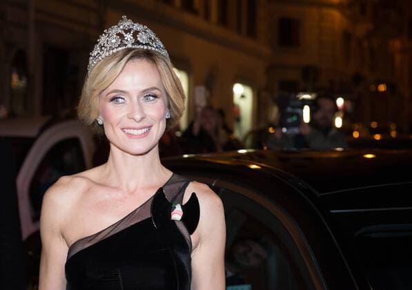 Italy: Premiere of Diana & Lady D Serena Autieri during the premiere of Diana & Lady D  AndreaxBracaglia