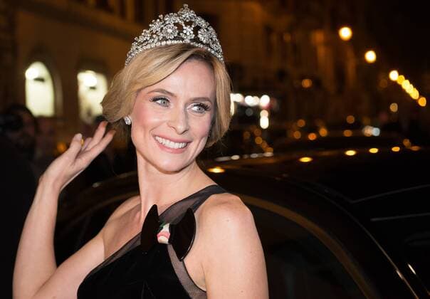 Italy: Premiere of Diana & Lady D Serena Autieri during the premiere of Diana & Lady D  AndreaxBracaglia