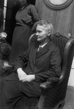 IMAGO ICONS: Marie Curie December 6, 2016 - Marie Curie, Polish-Born French Physicist, Portrait during Trip to USA to Raise Funds for Radium Research, Bain News Service, 1921 - ZUMAg145 20161206_zza_g145_015 Copyright: xJTxVintagex