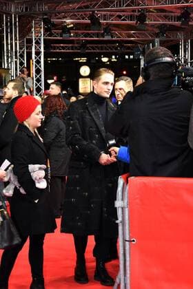 The lost City of Z - Premiere im Zoo Palast - Robert Pattinson 67th Berlinale