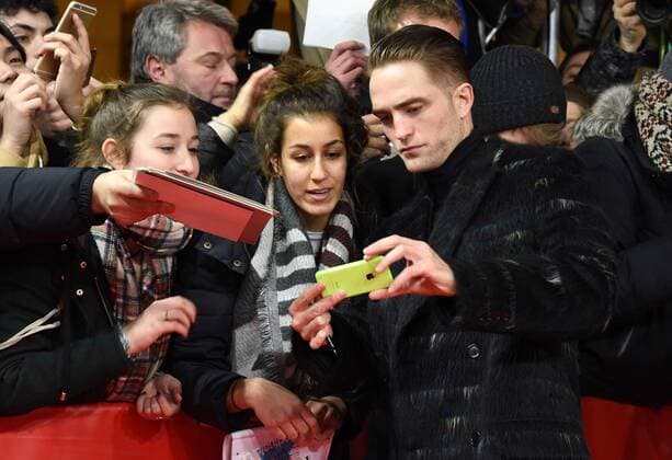 The lost City of Z - Premiere im Zoo Palast - Robert Pattinson 67th Berlinale