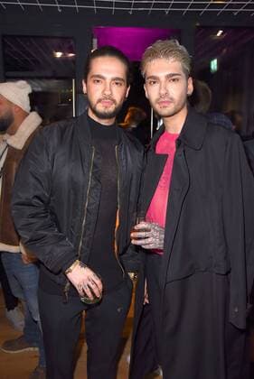 Bill Kaulitz, Tom Kaulitz (Tokio Hotel) Young Icons Award im BRLO Brwhouse in Berlin am 14.02.2017