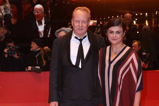 Stellan Skarsgard und seine Ehefrau Megan Everett bei der Return to Montauk Film Premiere im Rahmen der 67. Internationale Filmfestspiele Berlin Berlinale am 15.02.2017 in Berlin Berlinale 2017- Return to Montauk Filmpremiere 