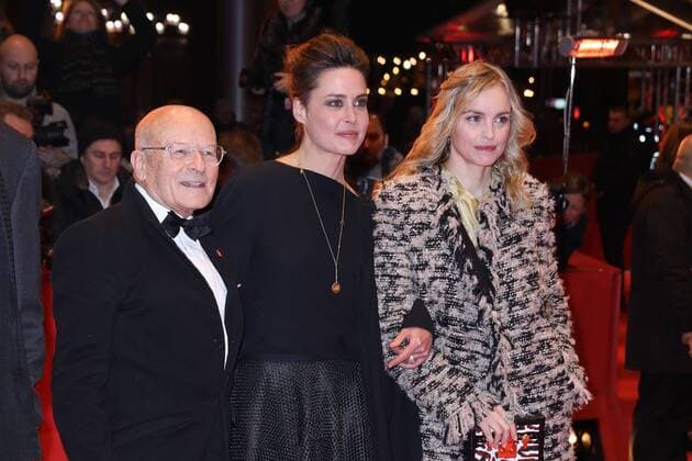 Volker Schlöndorff, Susanne Wolff und Nina Hoss bei der Return to Montauk Film Premiere im Rahmen der 67. Internationale Filmfestspiele Berlin Berlinale am 15.02.2017 in Berlin Berlinale 2017- Return to Montauk Filmpremiere 