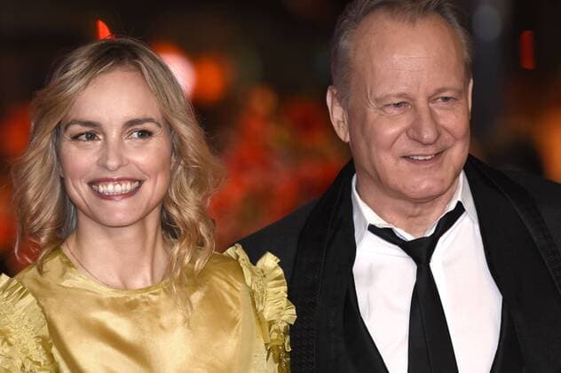 Nina Hoss and Stellan Skarsgard attending Return To Montauk premiere at the 67th Berlin International Film Festival Berlinale 2017 at Berlinale Palast on February 15, 2017 in Berlin, Germany. Foto:xC.xNiehausx xFuturexImage