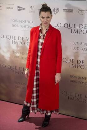 Alejandra Rojas attends to the premiere of the film Lo que de verdad importa in Madrid, Spain. February 15, 2017.  (20170215045)