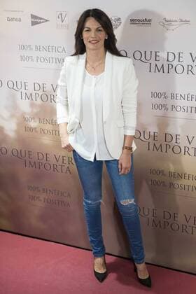 Fabiola Martinez attends to the premiere of the film Lo que de verdad importa in Madrid, Spain. February 15, 2017.  (20170215048)