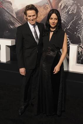 Willem Dafoe & wife Giada Colagrande THE GREAT WALL FILM PREMIERE Hollywood Patrick Rideaux PicturePerfect
