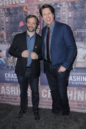 February 15, 2017 - Hollywood, CA, United States - 15 February 2017 - Hollywood, California - Judd Apatow, Pete Holmes. Los Angeles premiere of HBO s Crashing held at Avalon Hollywood. Photo Credit: AdMedia Hollywood United States - ZUMAa123 20170215_zaa_a123_063 Copyright: xBirdiexThompsonx