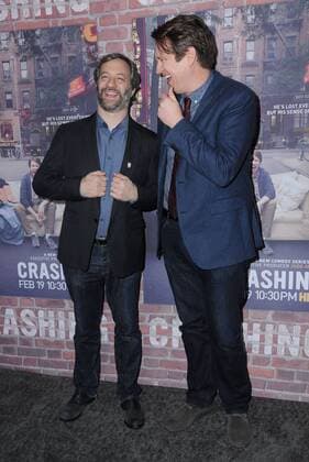February 15, 2017 - Hollywood, CA, United States - 15 February 2017 - Hollywood, California - Judd Apatow, Pete Holmes. Los Angeles premiere of HBO s Crashing held at Avalon Hollywood. Photo Credit: AdMedia Hollywood United States - ZUMAa123 20170215_zaa_a123_067 Copyright: xBirdiexThompsonx
