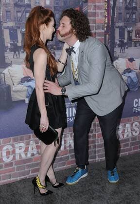 February 15, 2017 - Hollywood, CA, United States - 15 February 2017 - Hollywood, California - T.J. Miller, Kate Gorney. Los Angeles premiere of HBO s Crashing held at Avalon Hollywood. Photo Credit: AdMedia Hollywood United States - ZUMAa123 20170215_zaa_a123_089 Copyright: xBirdiexThompsonx