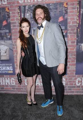 February 15, 2017 - Hollywood, CA, United States - 15 February 2017 - Hollywood, California - T.J. Miller, Kate Gorney. Los Angeles premiere of HBO s Crashing held at Avalon Hollywood. Photo Credit: AdMedia Hollywood United States - ZUMAa123 20170215_zaa_a123_096 Copyright: xBirdiexThompsonx
