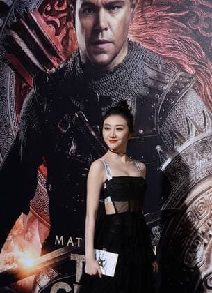 Cast member Tian Jing attends the premiere of the motion picture fantasy thriller The Great Wall at the TCL Chinese Theatre in the Hollywood section of Los Angeles on February 15, 2017. Storyline: European mercenaries searching for black powder become embroiled in the defense of the Great Wall of China against a horde of monstrous creatures.  LAP2017021508 JIMxRUYMEN