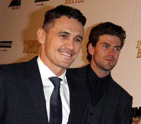 February 15, 2017 - Los Angeles, CA, United States - 15 February 2017 - Los Angeles, California - Director James Franco and Austin Stowell. In Dubious Battle Los Angeles Premiere held at the ArcLight Hollywood Theatre in Hollywood. Photo Credit: AdMedia Los Angeles United States - ZUMAa123 20170215_zaa_a123_157 Copyright: xAdmediax