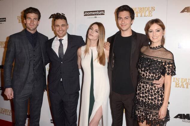 LOS ANGELES - FEB 15: Austin Stowell, James Franco, Ashley Greene, Nat Wolff, Ahna O Reilly at the In Dubious Battle Los Angeles Premiere at the ArcLight Theater on February 15, 2017 in Los Angeles, CA  Copyright: xHPAx xIPAx xHutchinsxPhotox