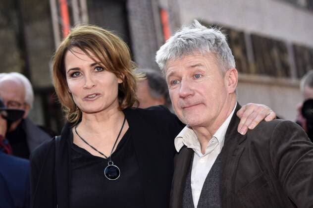 Anja Kling und Jörg Schüttauf bei der Premiere der TV-Serie Der gleiche Himmel The Same Sky auf der Berlinale 2017 67. Internationale Filmfestspiele Berlin im Haus der Festspiele. Berlin, 16.02.2017 Foto:xC.xNiehausx xFuturexImage