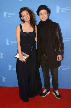 Muriel Wimmer und Jascha Rust bei der Premiere der TV-Serie Der gleiche Himmel The Same Sky auf der Berlinale 2017 67. Internationale Filmfestspiele Berlin im Haus der Festspiele. Berlin, 16.02.2017 Foto:xC.xNiehausx xFuturexImage
