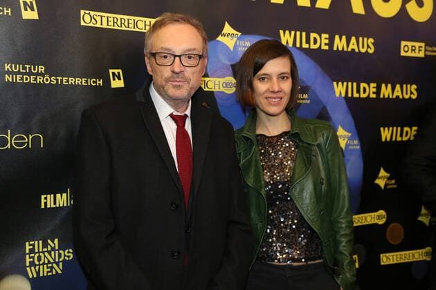 WILDE MAUS - Premiere in Wien Wien, Gartenbau Kino, 16. 02. 2017 Josef HADER, Pia HIERZEGGER