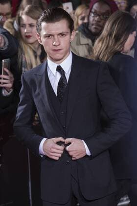 The Lost City of Z, UK premiere, London, UK London, UK. 16 February 2017. Actor Tom Holland. UK premiere of the movie The Lost City of Z starring Robert Pattinson, Sienna Miller and Charlie Hunnam outside the British Museum in London.