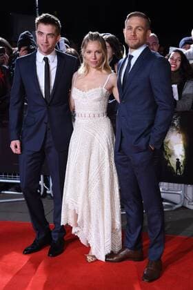 Robert Pattinson, Sienna Miller und Charlie Hunnam bei der Premiere des Kinofilms Lost City of Z Die versunkene Stadt Z im British Museum. London, 16.02.2017 Robert Pattinson, Sienna Miller, Charlie Hunnam  Foto:xS.xVasx xFuturexImage