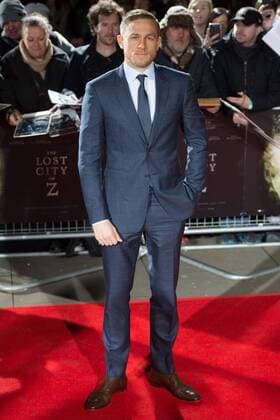 February 16, 2017 - London, London, UK - Charlie Hunnan attends The Lost City Of Z European film premiere London UK  - ZUMAt138 20170216_zap_t138_035 Copyright: xRayxTangx