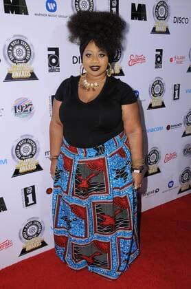 February 16, 2017 - Los Angeles, CA, United States - 16 February 2017 - Los Angeles, California - La Porsha Renae. 7th Annual Guild of Music Supervisors Awards held at The Theater at Ace Hotel. Photo Credit: AdMedia Los Angeles United States - ZUMAa123 20170216_zaa_a123_034 Copyright: xBirdiexThompsonx