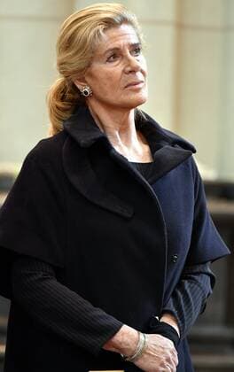 Belgische Royals anlässlich einer Messe für die Verstorbenen der Familie Princess Lea pictured during a special Mass to commemorate the deceased members of the Belgian Royal Family, at the Onze-Lieve-Vrouwkerk - Eglise Notre-Dame, in Laeken-Laken, Brussels, Friday 17 February 2017.  ERICxLALMAND 05049205