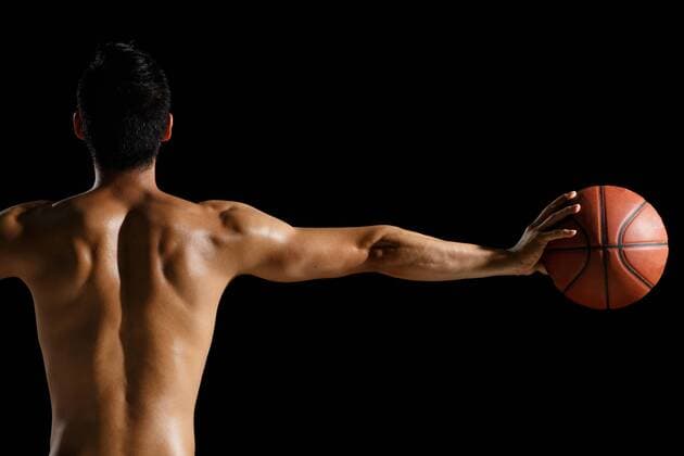 Symbolbilder Basketball und Fitness Basketball players back  cpmh-110771f07z