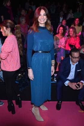 Marilo Montero at the frontrow of Agatha Ruiz de la Prada fashion show of Mercedes Benz Fashion Week Madrid 2017.  DiegoxPuerta