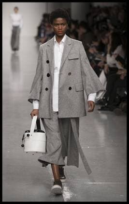 . 17 02 2017. London, United Kingdom. Eudon Choi show on opening day of London Fashion Week for Autumn Winter 2017  xStephenxLockx xi-Imagesx IIM-14410-0004