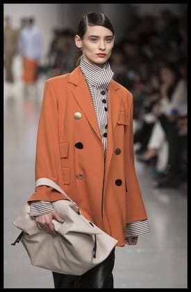 . 17 02 2017. London, United Kingdom. Eudon Choi show on opening day of London Fashion Week for Autumn Winter 2017  xStephenxLockx xi-Imagesx IIM-14410-0012