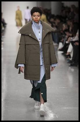 . 17 02 2017. London, United Kingdom. Eudon Choi show on opening day of London Fashion Week for Autumn Winter 2017  xStephenxLockx xi-Imagesx IIM-14410-0016