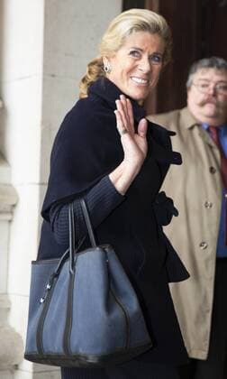 Belgische Royals anlässlich einer Messe für die Verstorbenen der Familie 17-02-2017 Laken Princess Lea during a Mass to commemorate the deceased members of the Belgian Royal Family at the Onze-Lieve-Vrouwchurch in Laken.  Copyright: xppe werfx