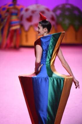 Agatha Ruiz de la Prada fashion show at Mercedes Benz Fashion Week Madrid 2017.  DiegoxPuerta