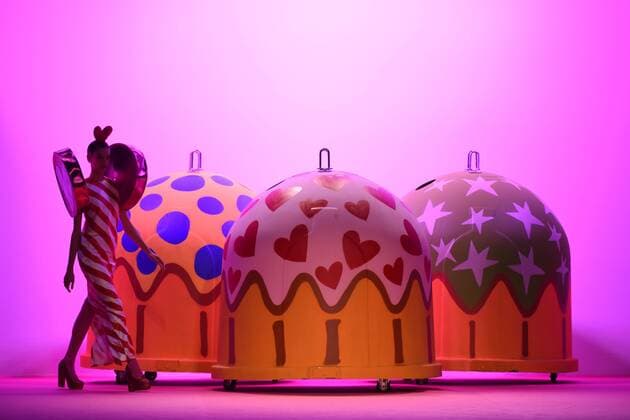 Agatha Ruiz de la Prada fashion show at Mercedes Benz Fashion Week Madrid 2017.  DiegoxPuerta