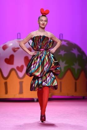 Agatha Ruiz de la Prada fashion show at Mercedes Benz Fashion Week Madrid 2017.  DiegoxPuerta