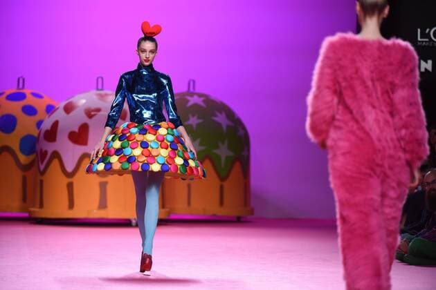 Agatha Ruiz de la Prada fashion show at Mercedes Benz Fashion Week Madrid 2017.  DiegoxPuerta