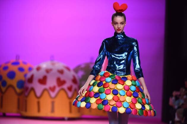 Agatha Ruiz de la Prada fashion show at Mercedes Benz Fashion Week Madrid 2017.  DiegoxPuerta