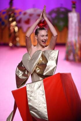 Agatha Ruiz de la Prada fashion show at Mercedes Benz Fashion Week Madrid 2017.  DiegoxPuerta
