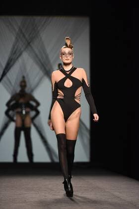 Maya Hansen fashion show at Mercedes Benz Fashion Week Madrid 2017.  DiegoxPuerta