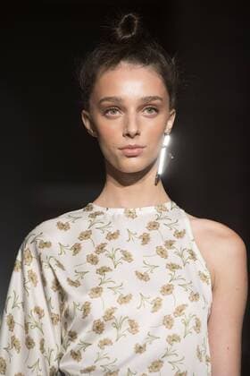 Larissa Marchiori bei der Roberto Verino Fashion Show auf der Mercedes-Benz Fashion Week Madrid Autumn Winter 2017. Madrid, 16.02.2017 Larissa Marchiori  Foto:xDyDxFotografosx xFuturexImage
