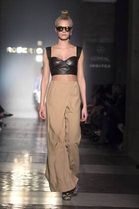 Lotta Korkala bei der Roberto Verino Fashion Show auf der Mercedes-Benz Fashion Week Madrid Autumn Winter 2017. Madrid, 16.02.2017 Lotta Korkala  Foto:xDyDxFotografosx xFuturexImage