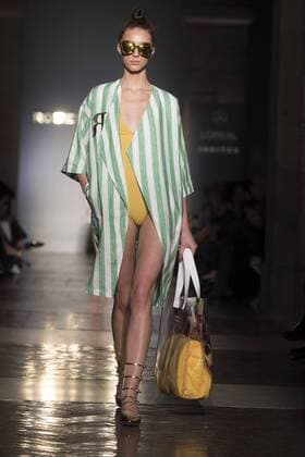 Larissa Marchiori bei der Roberto Verino Fashion Show auf der Mercedes-Benz Fashion Week Madrid Autumn Winter 2017. Madrid, 16.02.2017 Larissa Marchiori  Foto:xDyDxFotografosx xFuturexImage