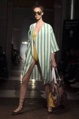 Larissa Marchiori bei der Roberto Verino Fashion Show auf der Mercedes-Benz Fashion Week Madrid Autumn Winter 2017. Madrid, 16.02.2017 Larissa Marchiori  Foto:xDyDxFotografosx xFuturexImage