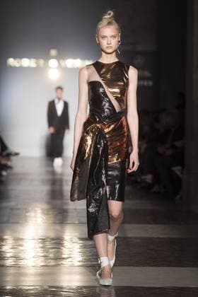 Nastya Kusakina bei der Roberto Verino Fashion Show auf der Mercedes-Benz Fashion Week Madrid Autumn Winter 2017. Madrid, 16.02.2017 Nastya Kusakina  Foto:xDyDxFotografosx xFuturexImage