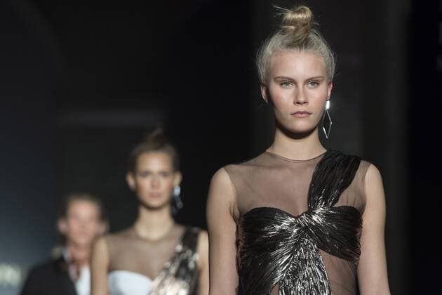 Lotta Korkala bei der Roberto Verino Fashion Show auf der Mercedes-Benz Fashion Week Madrid Autumn Winter 2017. Madrid, 16.02.2017 Lotta Korkala  Foto:xDyDxFotografosx xFuturexImage