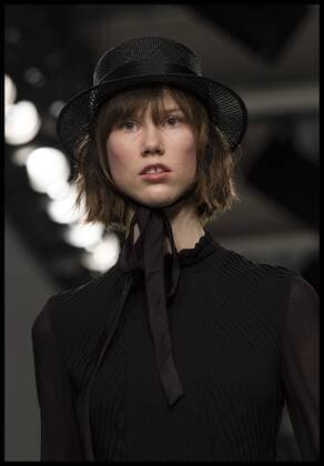. 17 02 2017. London, United Kingdom. Models walk the catwalk at the Bora Aksu show on the opening day of London Fashion Week 2017 at 180 The Strand, London, UK,  xBenxStevensx xi-Imagesx IIM-14413-0020